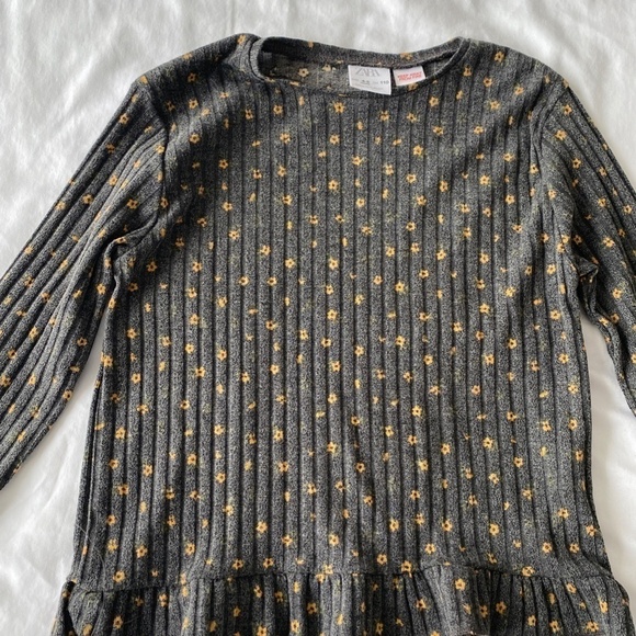 Zara Girls Floral Top Size 4-5 Years - Picture 4 of 5